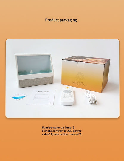 Sunrise Wake-Up Light Alarm Clock