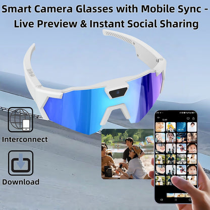 Smart Glasses for Outdoor Cycling & Sports