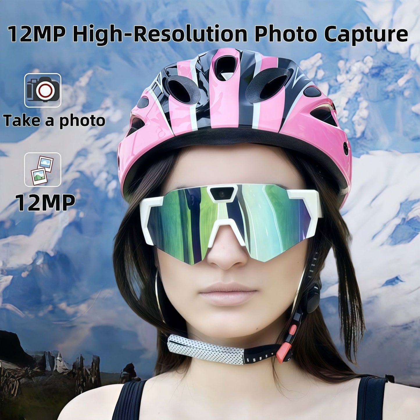 Smart Glasses for Outdoor Cycling & Sports