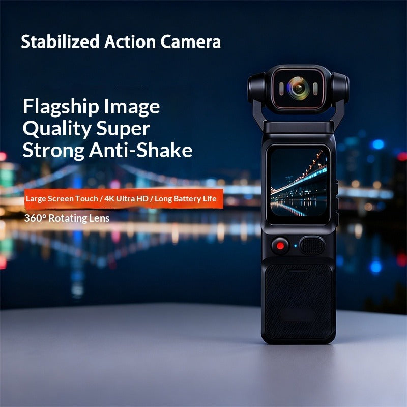 4K Waterproof Anti-Shake Touchscreen Action Camera