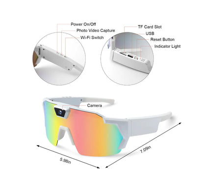 Smart Glasses for Outdoor Cycling & Sports