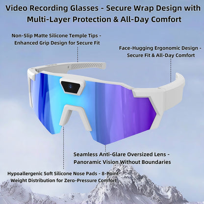 Smart Glasses for Outdoor Cycling & Sports
