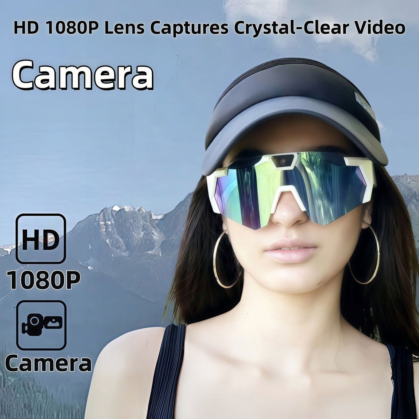 Smart Glasses for Outdoor Cycling & Sports