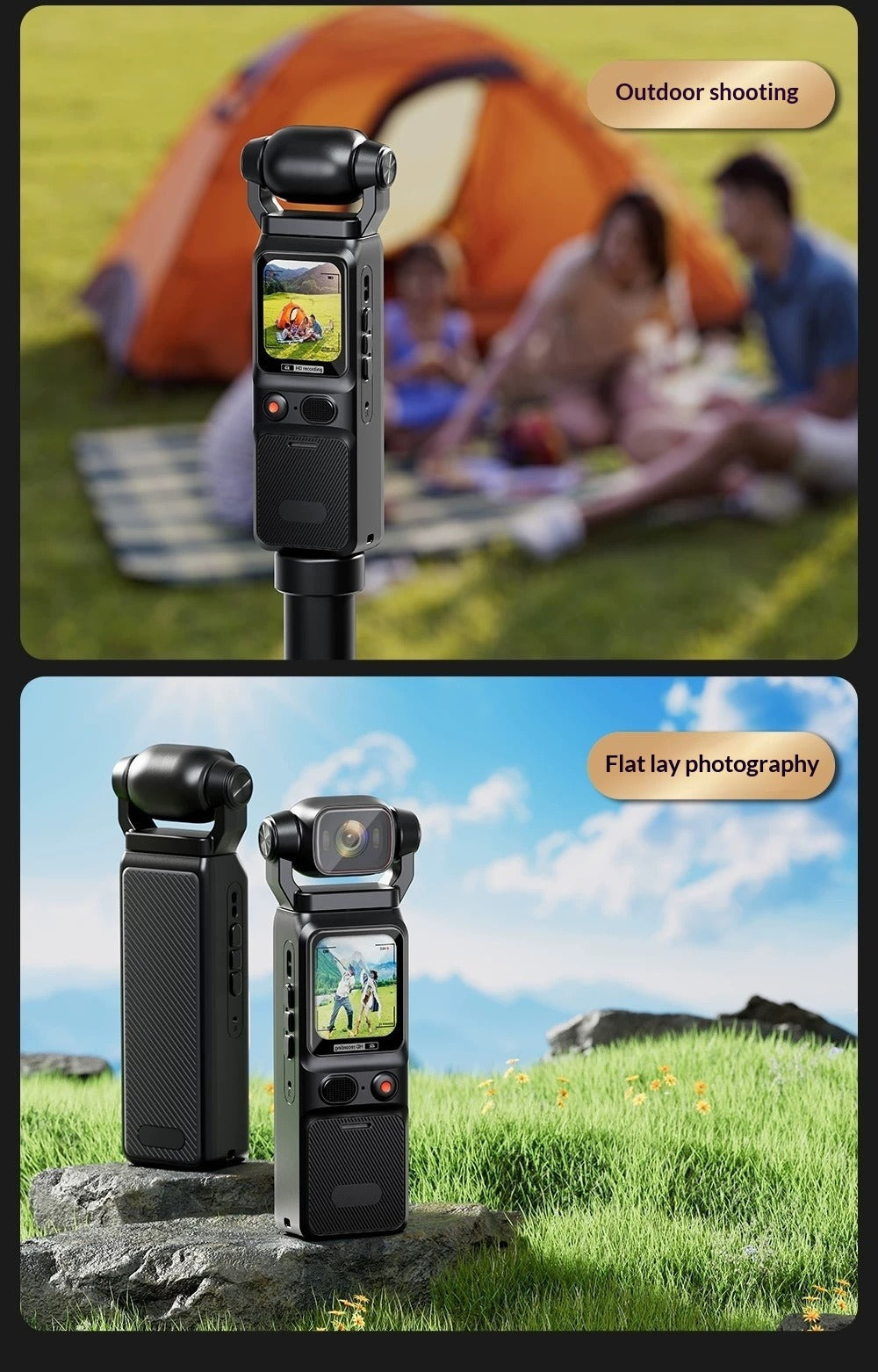 4K Waterproof Anti-Shake Touchscreen Action Camera