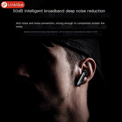 Linklike Halo 6 Microphone Active Noise Cancelling TWS Earbuds